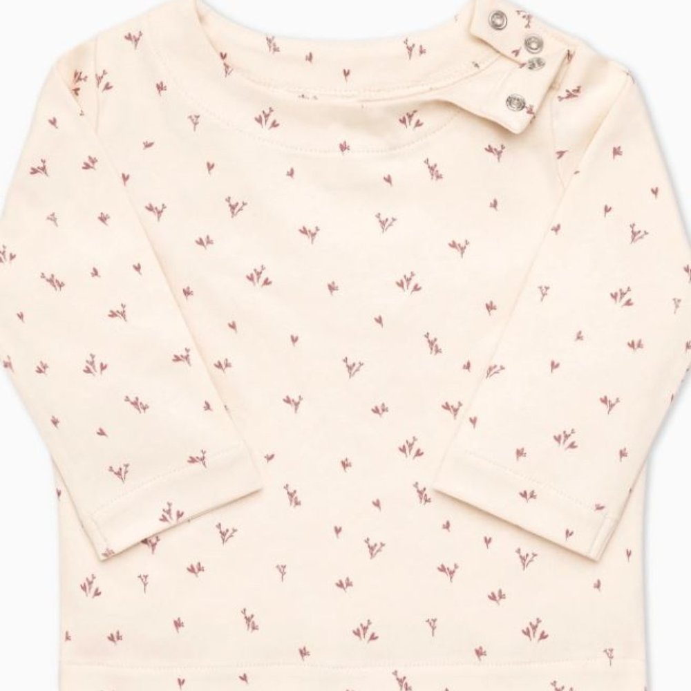 Colored Organics Rylie Long Sleeve Tee- Floral